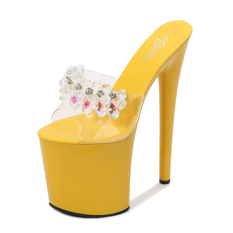 High ultrahigh platform sexy high-heeled shoes