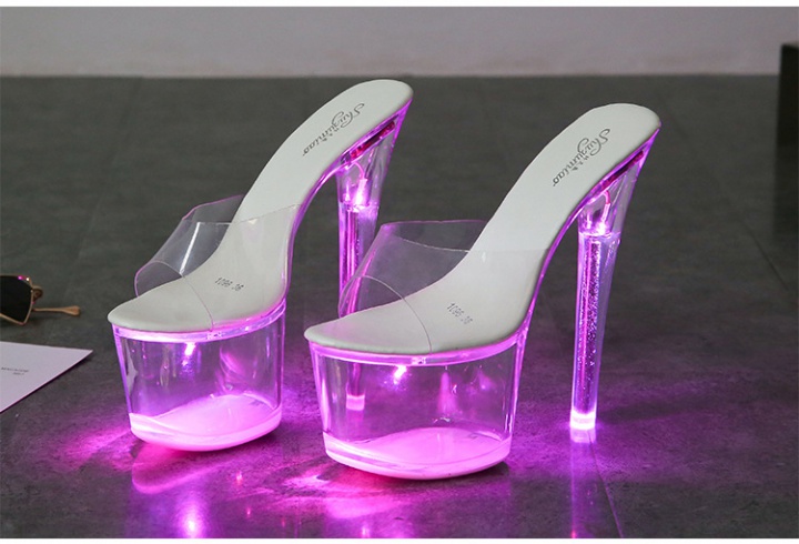 High nightclub high-heeled shoes catwalk sandals