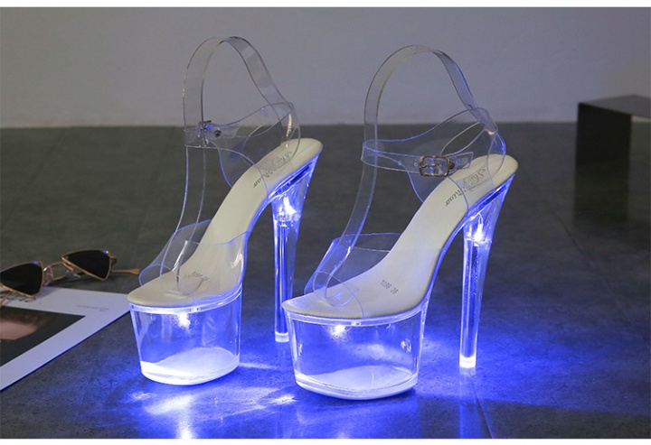 High nightclub high-heeled shoes catwalk sandals