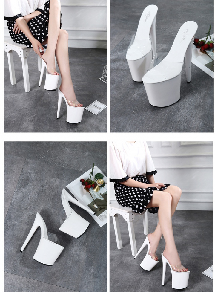 European style slippers sexy platform for women