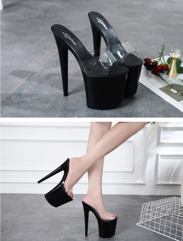 European style slippers sexy platform for women