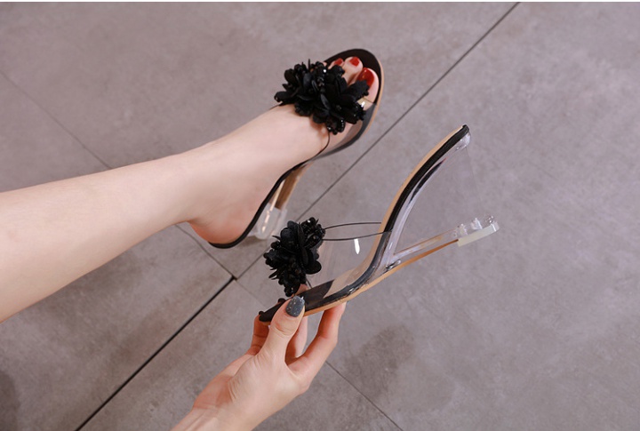 Crystal high-heeled shoes summer sandals for women