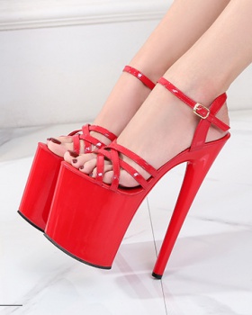 Fine-root sandals fashion high-heeled shoes for women
