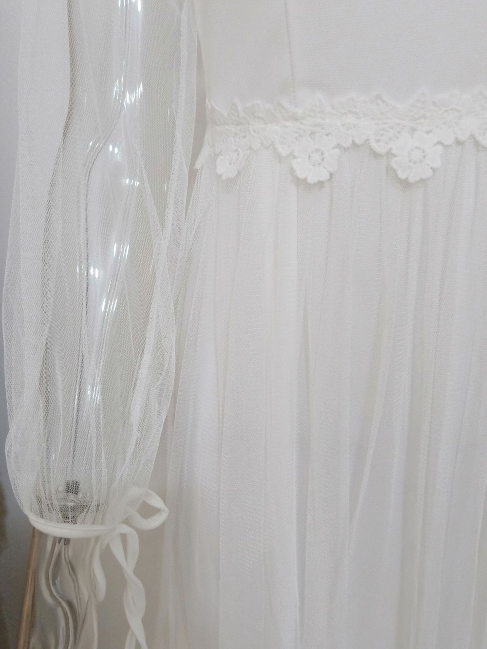 Perspective summer wedding dress lace formal dress