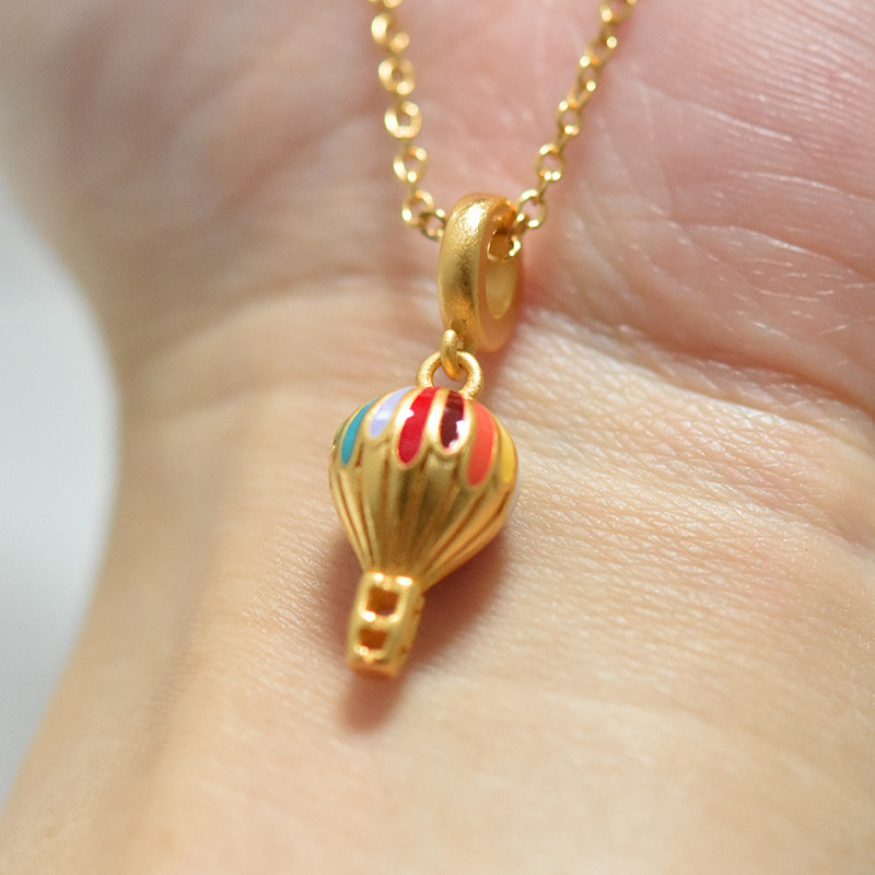 Rainbow gold bracelets pendant necklace