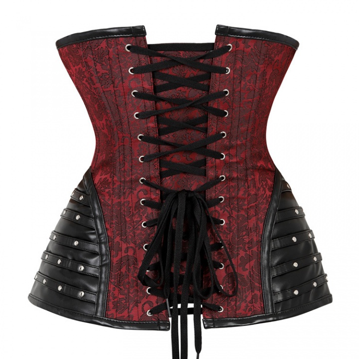 Black court style corset