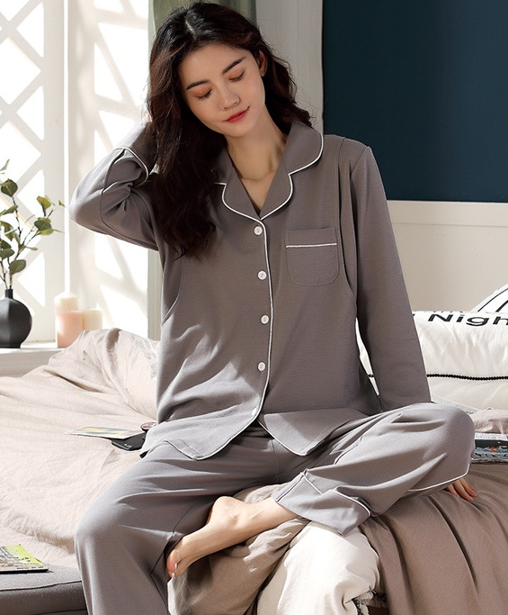 Summer pure nursing clothing cotton pajamas 2pcs set