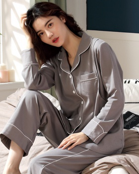 Summer pure nursing clothing cotton pajamas 2pcs set