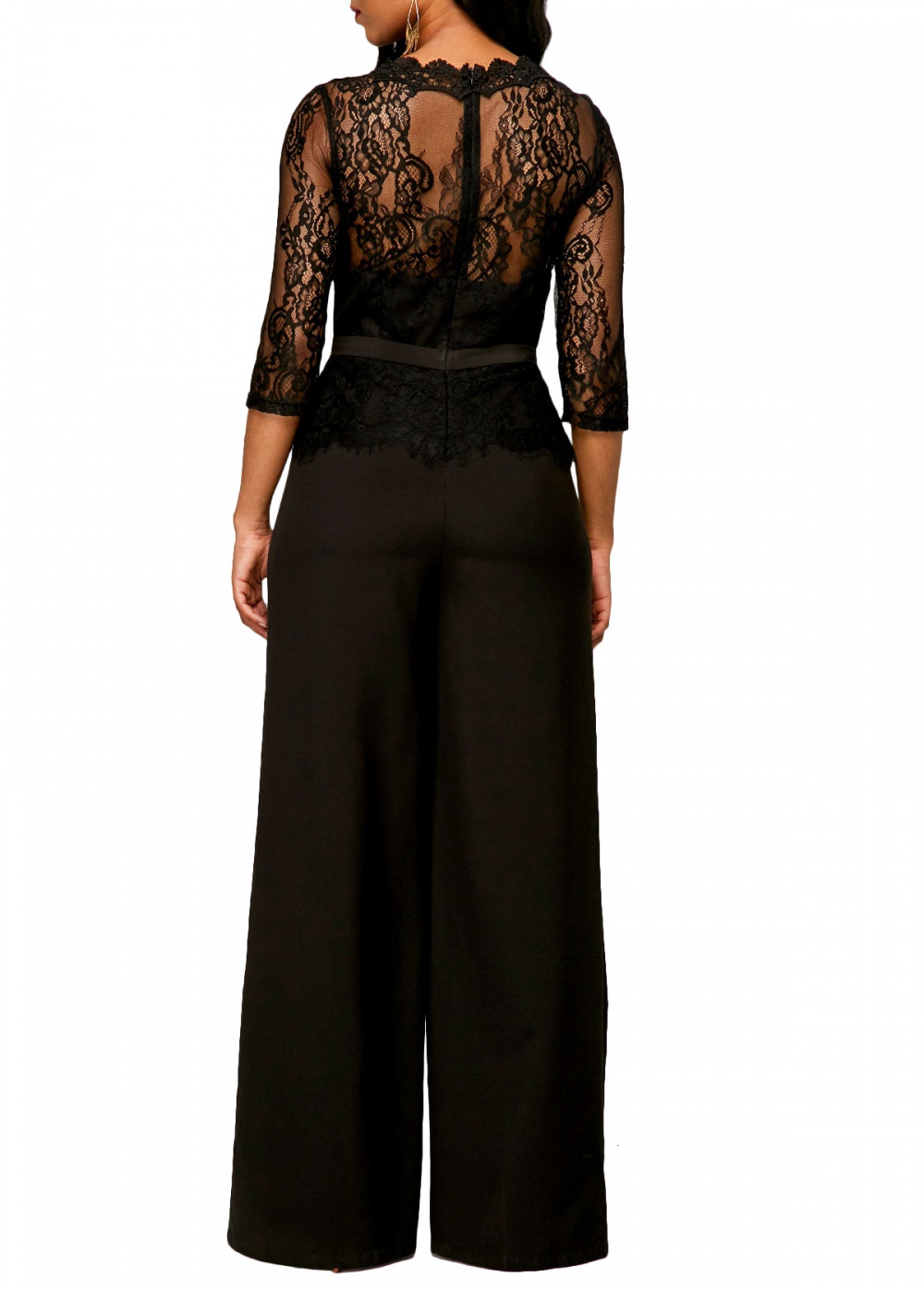 Sexy European style lace summer jumpsuit for women
