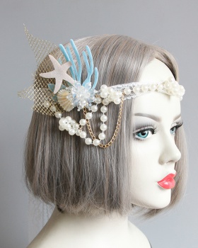 Collocation mermaid headband seaside accessories