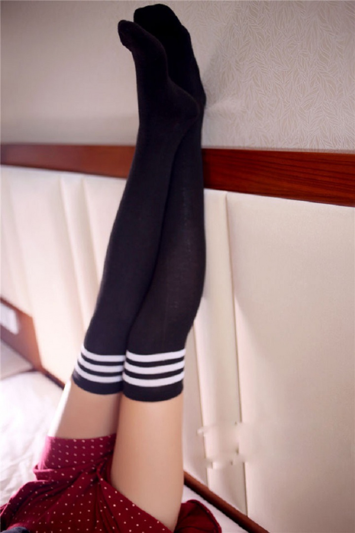 Student long tube uniform temptation sexy stockings