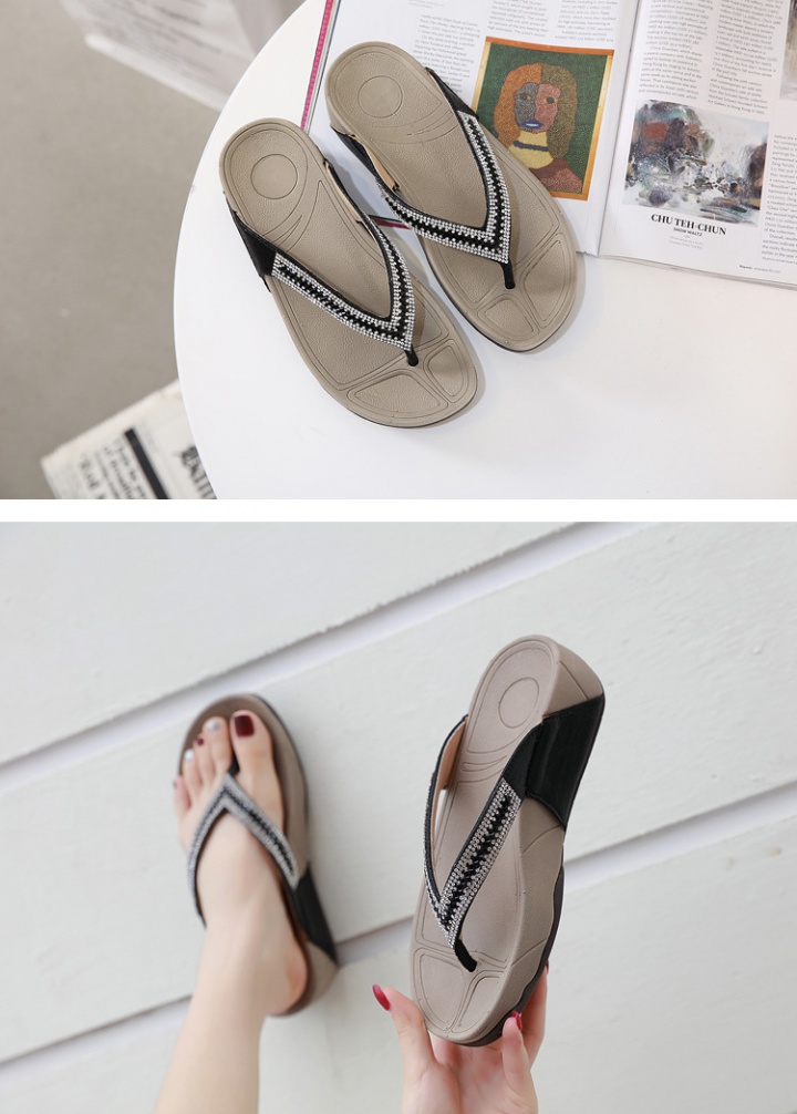 Vacation sandy beach  seaside slippers for women