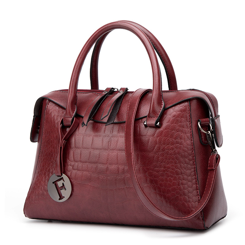 Fashion handbag crocodile pillow bag