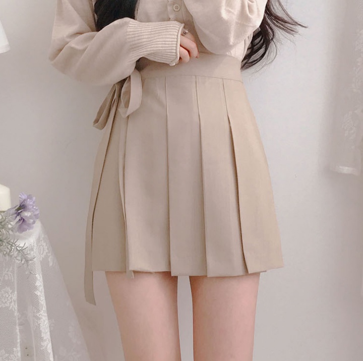 All-match simple skirt Korean style short skirt