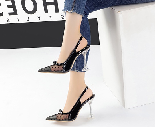 Bow sandals fashion high-heeled shoes for women