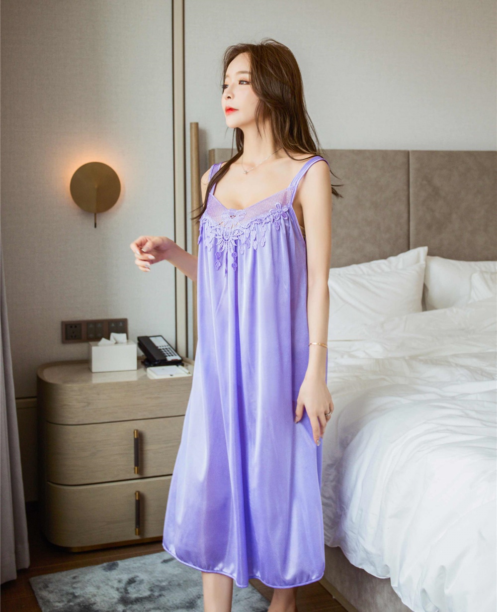 Summer homewear pajamas loose night dress for women