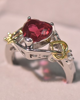 Plating wedding European style diamond ring
