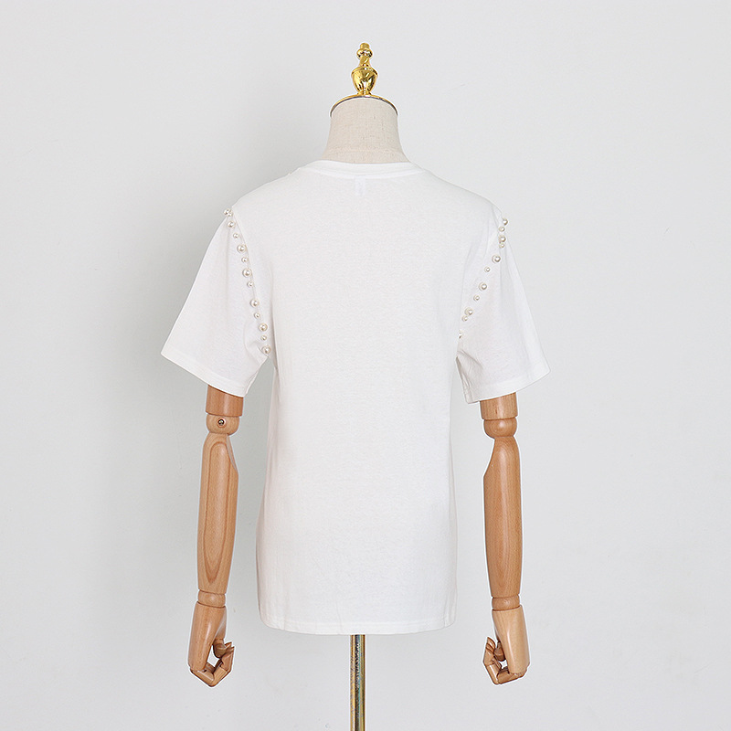 Minority pure tops round neck fashion T-shirt