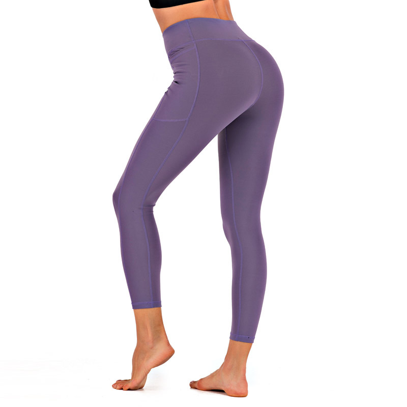 Wicking fitness yoga pants slim tight sweatpants