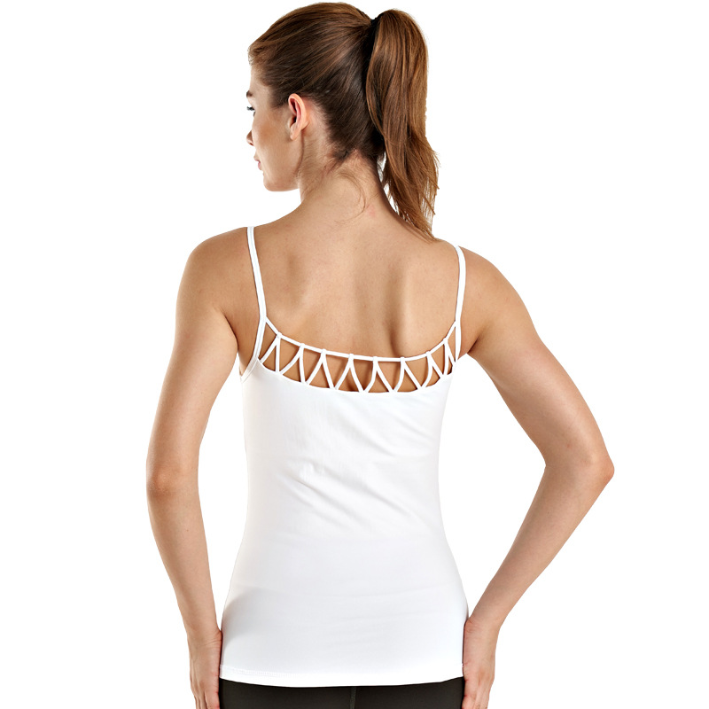 Sling sports wicking vest short sleeve yoga tops