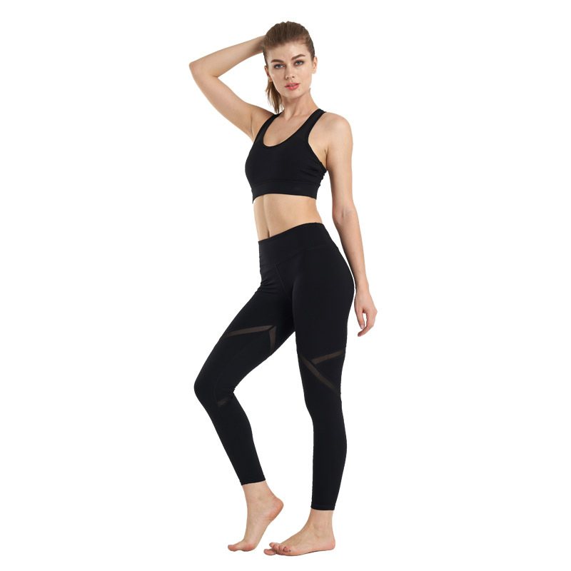 Tight yoga seamless fitness pants a set for women