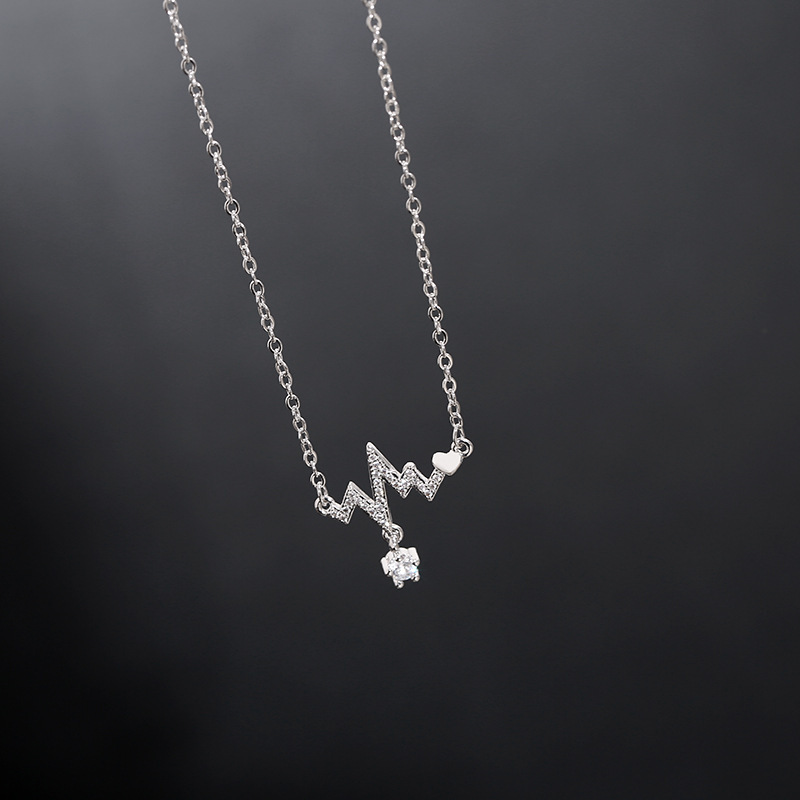 Silvering necklace clavicle necklace for women