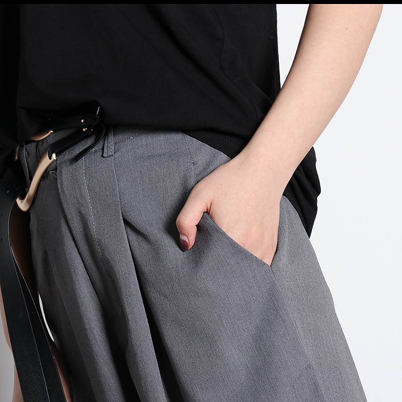 Slim feet business suit mopping fashion pants for women