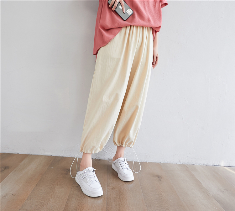 Simple all-match pencil pants loose Korean style long pants