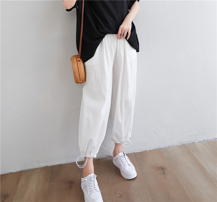 Simple all-match pencil pants loose Korean style long pants