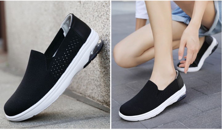 Sports shoes air cushion lazy shoes for women