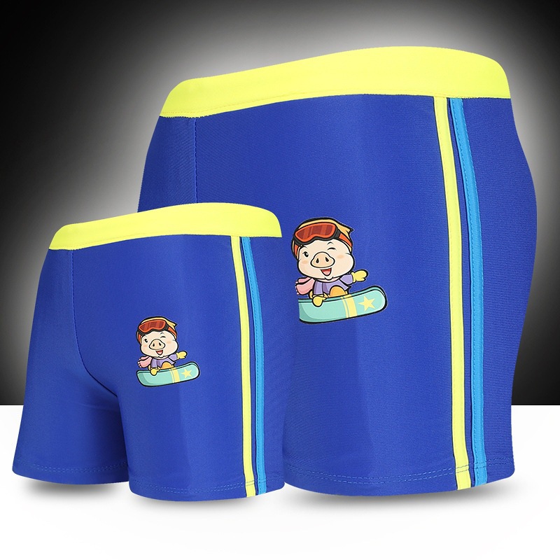 Cozy lovely child swim pants breathable cartoon shorts