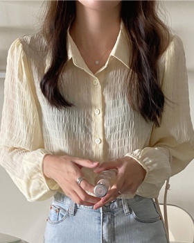 Korean style long sleeve shirt