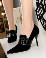 Sexy slim broadcloth European style shoes for women