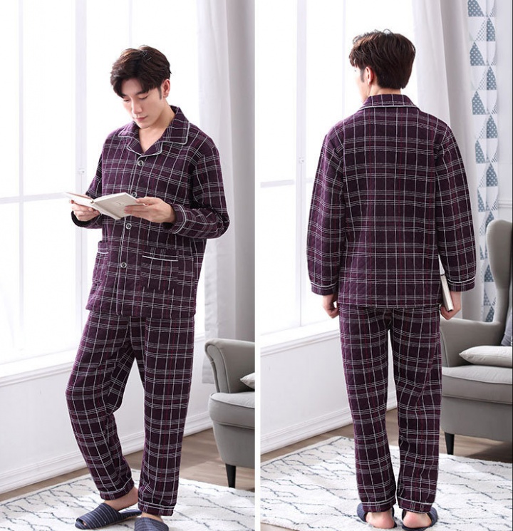 Thermal pajamas long sleeve long pants 2pcs set