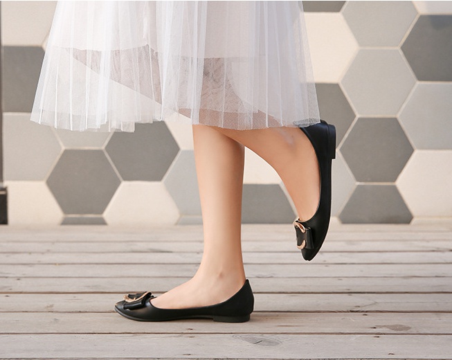 Large yard lazy shoes flattie for women