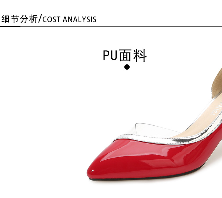 Business fashion Casual commuting high-heeled shoes for women