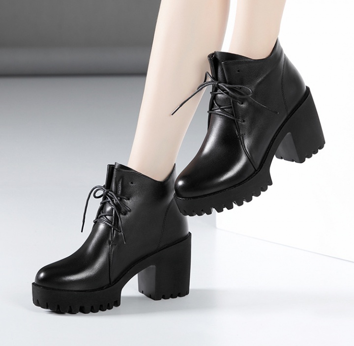 Thick platform autumn and winter martin boots for women