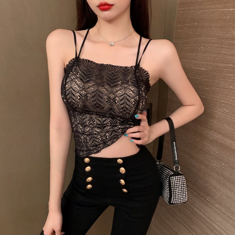 Beauty back sexy bottoming vest sling autumn tops