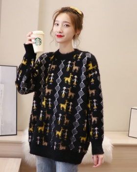 Pullover Korean style tops loose wears outside sweater