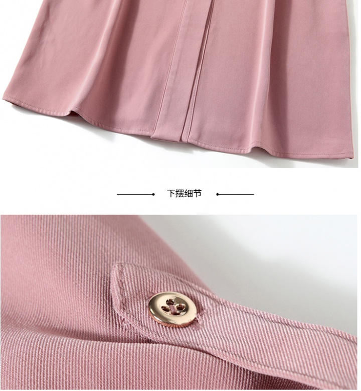 Pink dress long shirt