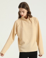 Loose five colors long sleeve high collar sweater