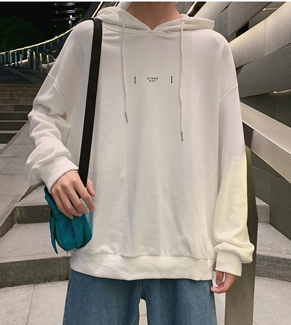 Autumn all-match fashion coat loose Casual hoodie for men