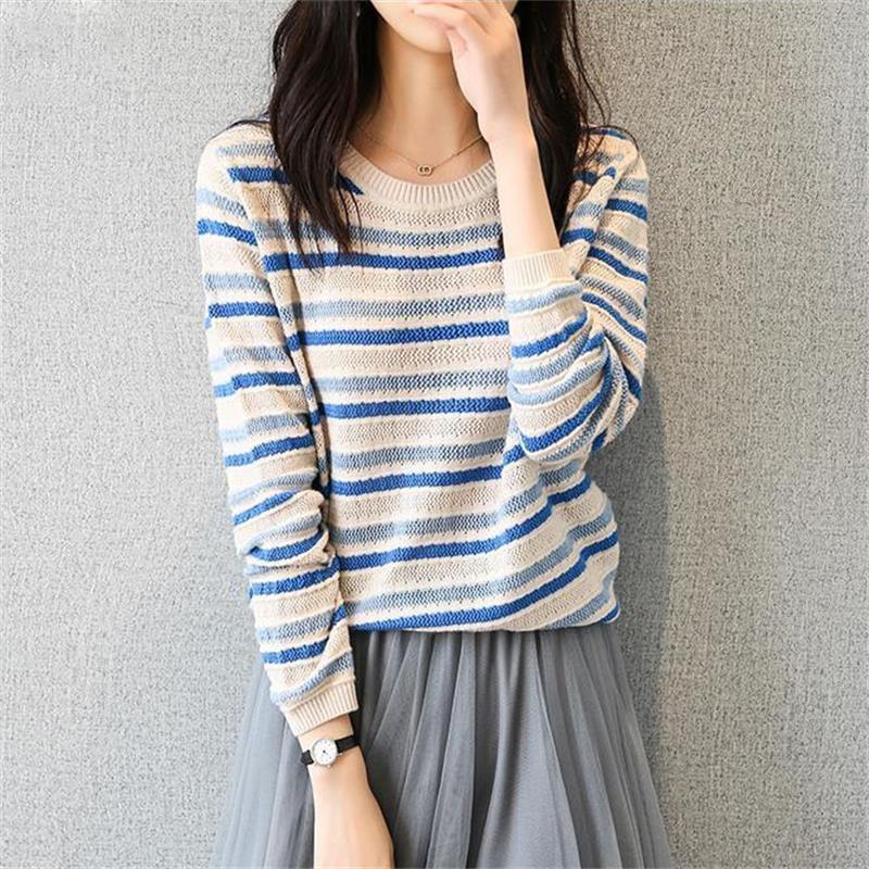 Thin loose fashion sweater mixed colors snowflake tops for women