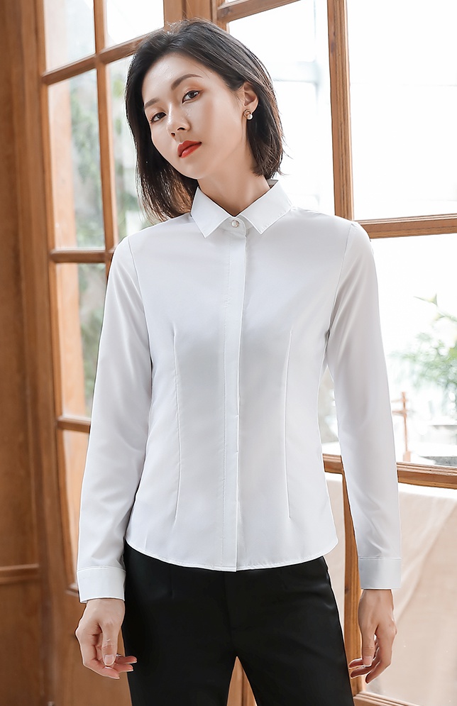 Overalls long sleeve tops slim shirt for women