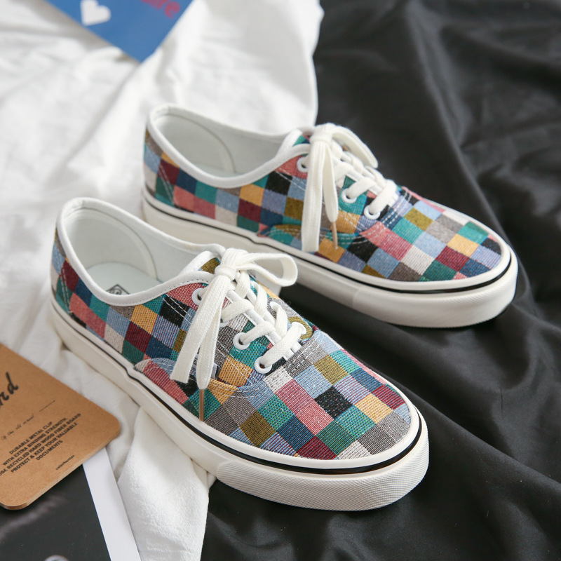 Summer canvas shoes student board shoes
