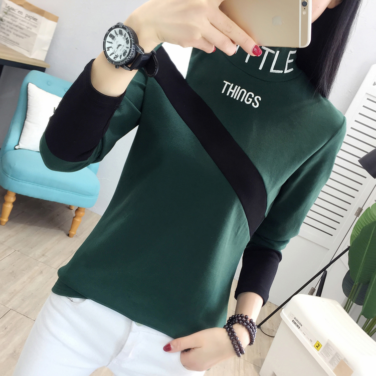 Korean style bottoming shirt thermal tops for women