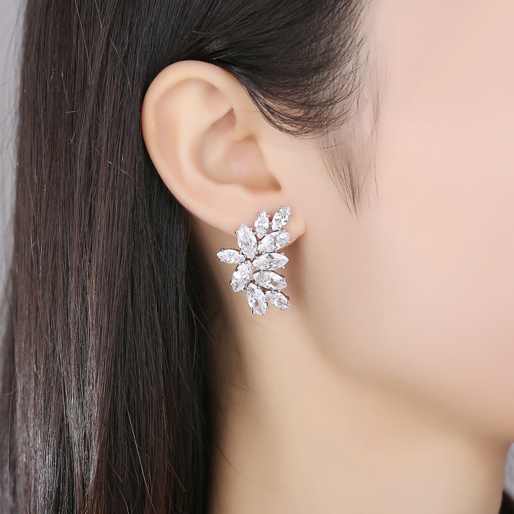 All-match stud earrings simple accessories for women