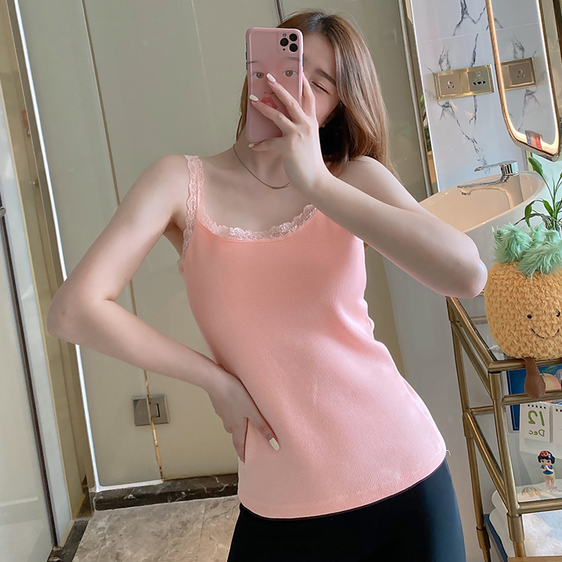 Bottoming gold bottoming shirt thick autumn vest for women