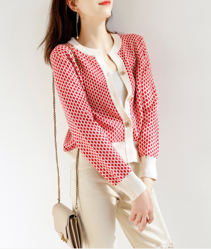 Fashion and elegant coat all-match cardigan