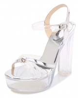 Crystal all-match sandals Asian style platform